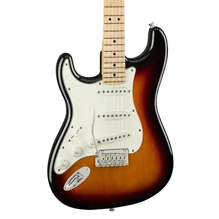 Fender Player Stratocaster Left Handed 3 Tone Sunburst Solak Elektro Gitar - 3