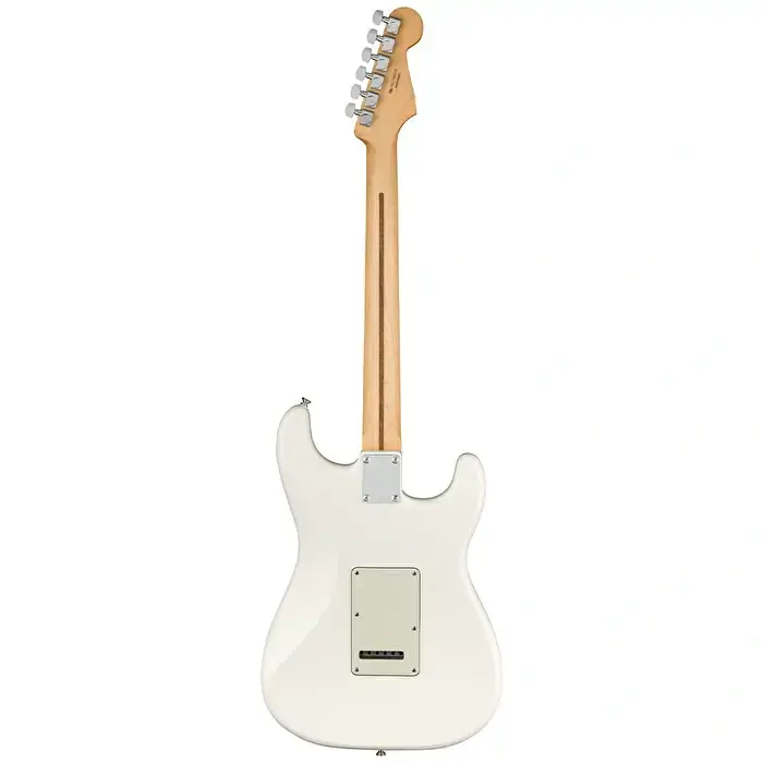Fender Player Stratocaster Left Handed Polar White Solak Elektro Gitar - 2