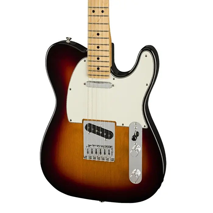 Fender Player Telecaster Akçaağaç Klavye 3 Tone Sunburst Elektro Gitar - 3