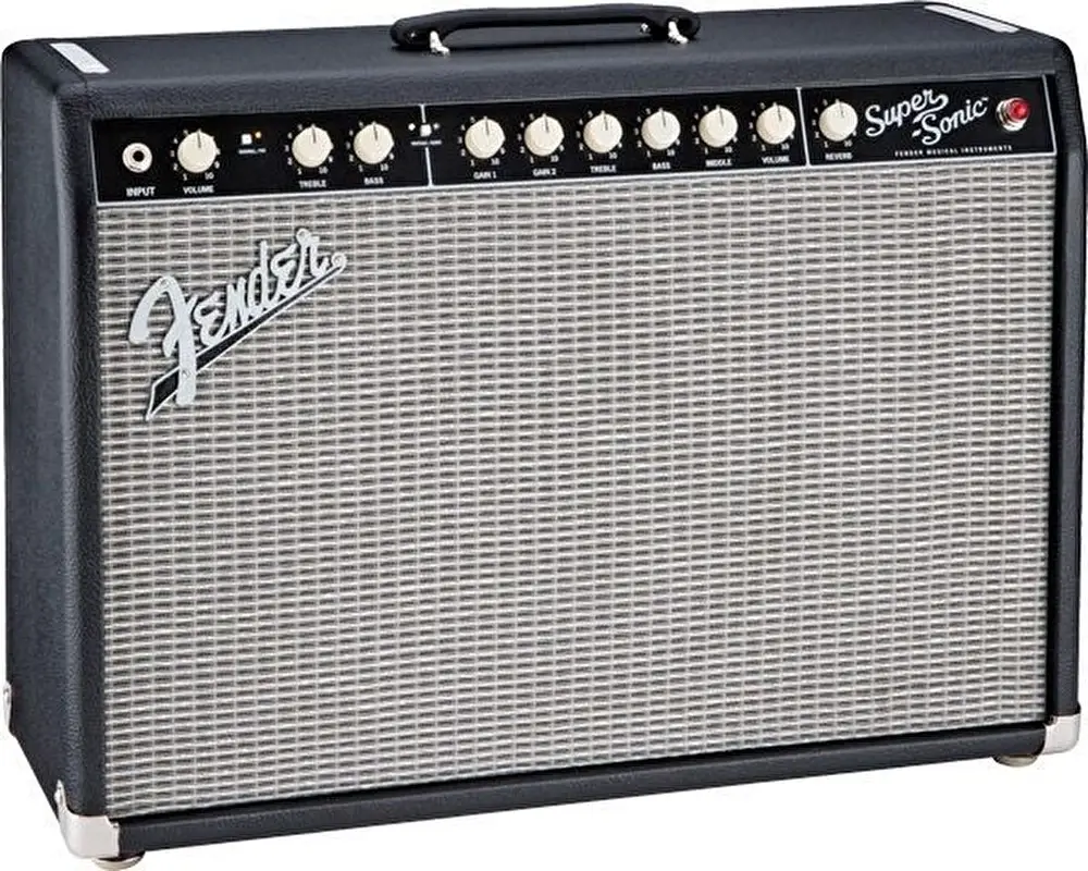 Fender Super-Sonic 22 Combo Black Elektro Gitar Amfisi - Fender