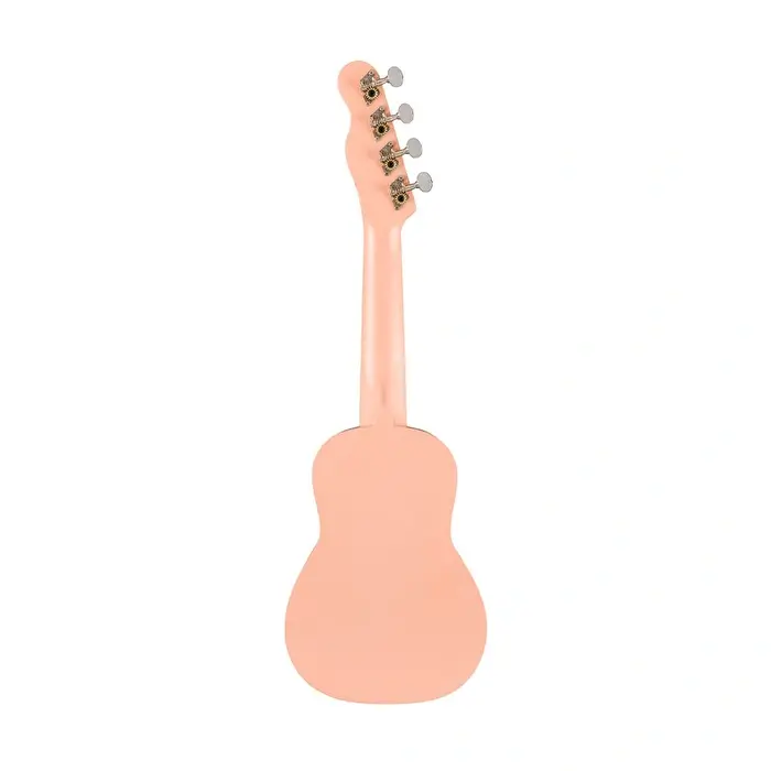 Fender Venice Soprano Ceviz Klavye Shell Pink Ukulele - 2