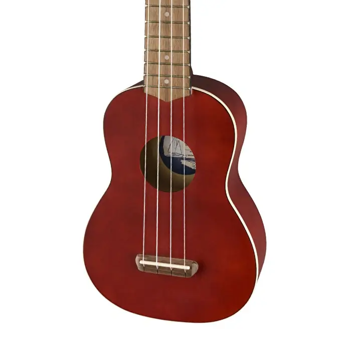 Fender Venice Soprano Ukulele (Cherry) - 3