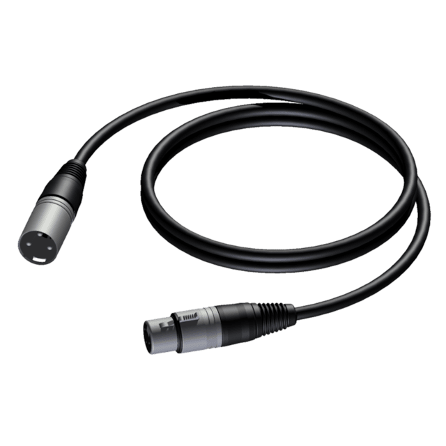 Procab - Procab CAB901/10 Dişi XLR’dan erkek XLR’a 10 Metre Mikrofon Kablosu