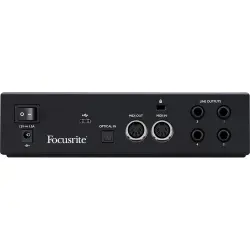 Focusrite Clarett+ 2Pre Desktop 10x4 USB Type-C Audio/MIDI Interface - 4