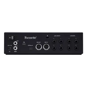 Focusrite Clarett+ 4Pre Desktop 18x8 USB Type-C Audio/MIDI Interface - 5