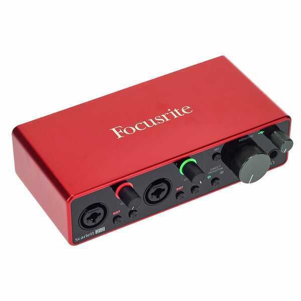 Focusrite SCARLETT 2i2 GEN3 2 Mikrofon Preamfili Giriş - 2 Çıkış USB Ses Kartı