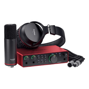 Focusrite Scarlett 2i2 Studio 4th Gen USB-C Ses Kartı Seti (Mikrofon + Kulaklık ile) - Focusrite