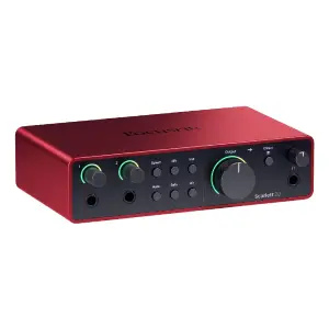 Focusrite Scarlett 2i2 Studio 4th Gen USB-C Ses Kartı Seti (Mikrofon + Kulaklık ile) - 4