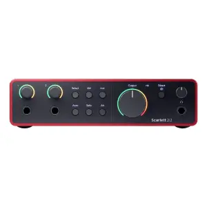 Focusrite Scarlett 2i2 Studio 4th Gen USB-C Ses Kartı Seti (Mikrofon + Kulaklık ile) - 6