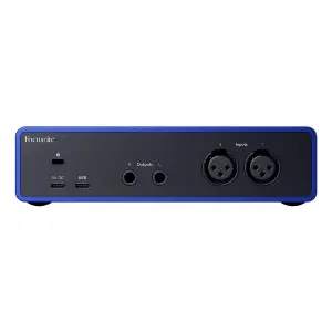 Focusrite Scarlett 2i2 USB-C Ses Kartı (4. Nesil, 25. Yıl Özel Seri – ISA Blue) - 5