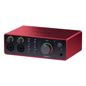 Focusrite Scarlett 4i4 4. Nesil USB-C Audio/MIDI Ses Kartı - 4