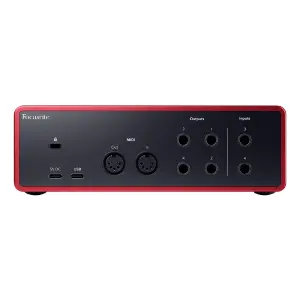 Focusrite Scarlett 4i4 4. Nesil USB-C Audio/MIDI Ses Kartı - 5