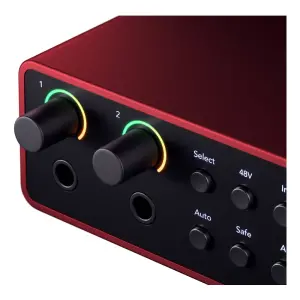 Focusrite Scarlett 4i4 4. Nesil USB-C Audio/MIDI Ses Kartı - 6