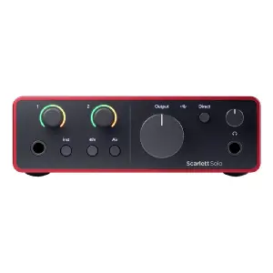 Focusrite Scarlett Solo 4th Gen USB Audio Interface - 3
