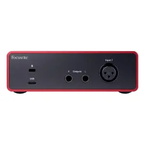 Focusrite Scarlett Solo 4th Gen USB Audio Interface - 5
