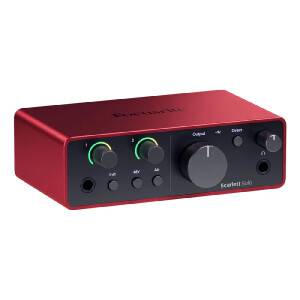 Focusrite Scarlett Solo 4th Gen USB-C Ses Kartı - Focusrite