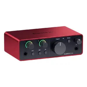 Focusrite Scarlett Solo Studio 4th Gen USB-C Ses Kartı Seti (Mikrofon + Kulaklık) - 4