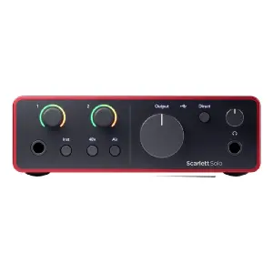 Focusrite Scarlett Solo Studio 4th Gen USB-C Ses Kartı Seti (Mikrofon + Kulaklık) - 6