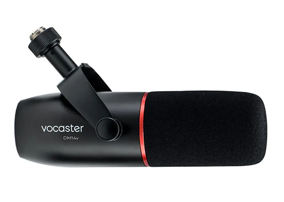 Focusrite Vocaster DM14v Dynamic Cardioid XLR Podcasting Microphone - 3