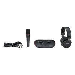 Focusrite Vocaster One Studio USB-C Podcast Seti (Mikrofon + Kulaklık) - 2