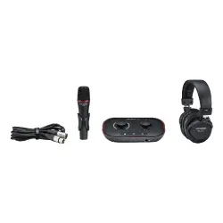 Focusrite Vocaster One Studio USB-C Podcast Seti (Mikrofon + Kulaklık) - 3
