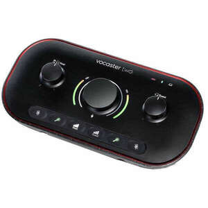Focusrite Vocaster Two USB-C Podcasting Audio Interface - 1