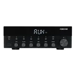 Fonestar AS-1515 Hi-Fi Stereo Amplifikatör (Bluetooth, USB, FM Radyo, Mikrofon Girişleri) - 1