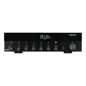 Fonestar AS-3030 Hi-Fi Stereo Amplifikatör (Bluetooth, USB, FM Radyo, Mikrofon Girişleri) - 1