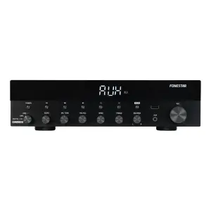Fonestar AS-6060 Hi-Fi Stereo Amplifikatör (Bluetooth, USB, FM Radyo, Dijital Ses Girişi, Mikrofon Girişleri) - 1