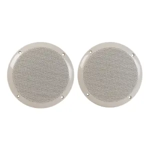 Fonestar FMA-640CX 6,5″ Marin Hoparlör Çifti (40W RMS, 2 Yollu Koaksiyel, Beyaz) - 1