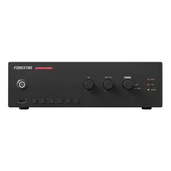 Fonestar PROX-15 Tek Bölge PA Amfi (USB/FM, 100V/4Ω, 15W RMS) - 1