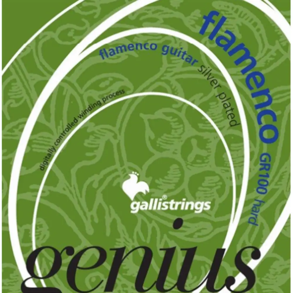 Galli GR100 Flamenko Gitar Teli Hard Tension - Galli