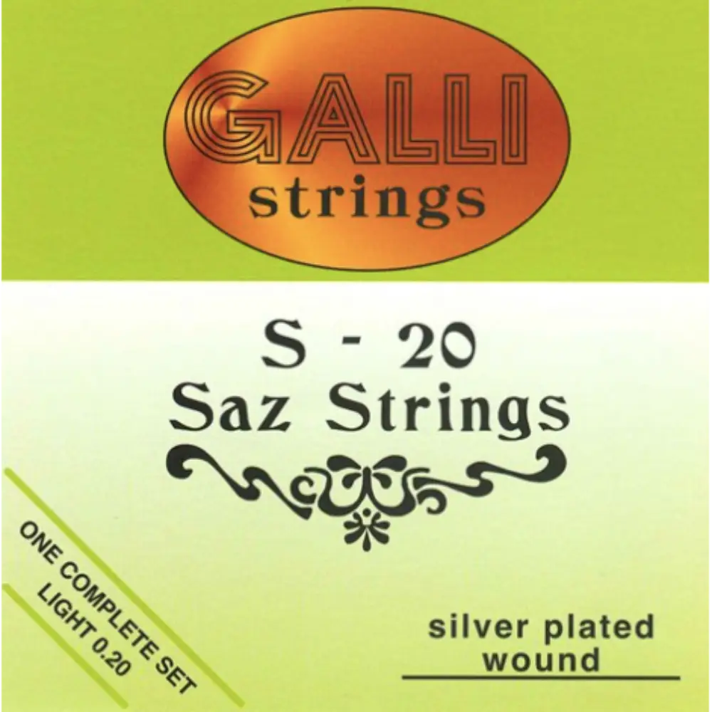 Galli S020 Saz / Baglama Teli, Uzun Sap Saz Teli - Galli