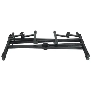 Gator Frameworks Black Çift Katlı X Tarzı Klavye Standı - GFW-KEY-5100X - 3