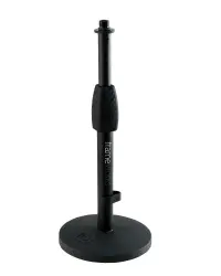 Gator Frameworks Desktop Mic Stand with Round Base and Twist Clutch - GFW-MIC-0601 - 1