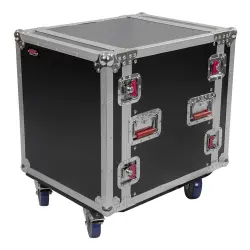Gator Frameworks G-TOUR 12U CAST 12U Standart Audio Road Rack Case (Tekerlekli, ATA Flight Tipi) - 1
