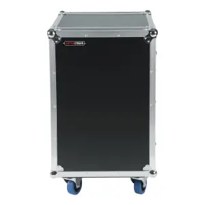 Gator Frameworks G-TOUR 16U CAST 16U Standart Audio Road Rack Case (Tekerlekli, ATA Flight Tipi) - 1