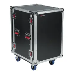 Gator Frameworks G-TOUR 16U CAST 16U Standart Audio Road Rack Case (Tekerlekli, ATA Flight Tipi) - 2