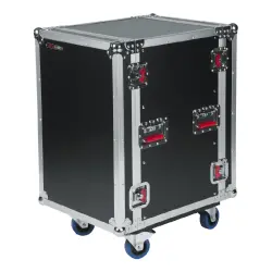 Gator Frameworks G-TOUR 16U CAST 16U Standart Audio Road Rack Case (Tekerlekli, ATA Flight Tipi) - 3