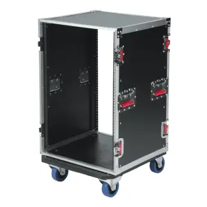 Gator Frameworks G-TOUR 16U CAST 16U Standart Audio Road Rack Case (Tekerlekli, ATA Flight Tipi) - 9