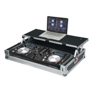 Gator Frameworks G-TOURDSPUNICNTLA Büyük Boy DJ Kontrolörler İçin Platformlu Universal Flight Case - 1