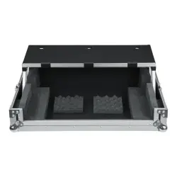 Gator Frameworks G-TOURDSPUNICNTLB Orta Boy DJ Kontrolörler İçin Platformlu Universal Flight Case - 11