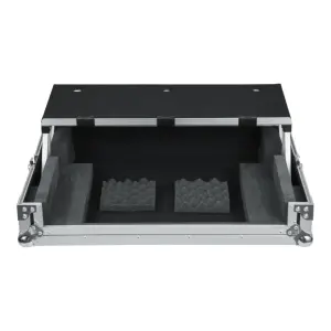 Gator Frameworks G-TOURDSPUNICNTLB Orta Boy DJ Kontrolörler İçin Platformlu Universal Flight Case - 11