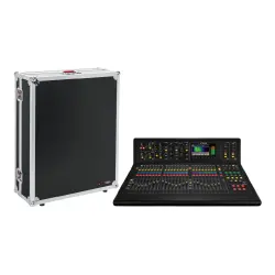 Gator Frameworks G-TOURM32NDH Midas M32 İçin Doghouse’suz Flight Case (Tekerlekli) - 8