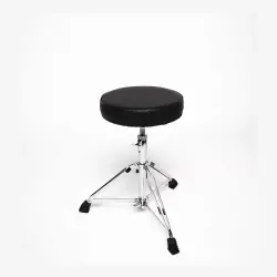 Gator Frameworks GFW-DRUMTHRONE-R Yuvarlak Oturaklı Ayarlanabilir Davul Taburesi - 2