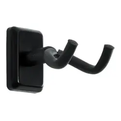 Gator Frameworks GFW-GTR-HNGRBLK Siyah Duvar Tipi Gitar Askısı - 4