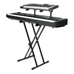 Gator Frameworks GFW-KEY-5100X Deluxe 2 Katlı X Tipi Klavye Standı - 2