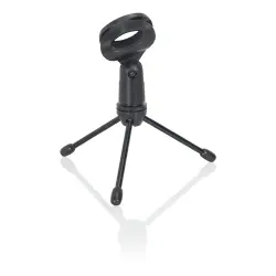 Gator Frameworks GFW-MIC-0250 Kablolu Mikrofonlar için Mini Tripod Masaüstü Standı - 2