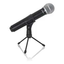 Gator Frameworks GFW-MIC-0251 Kablosuz Mikrofonlar için Mini Tripod Masaüstü Standı - 1