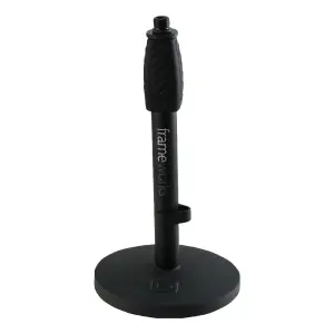 Gator Frameworks GFW-MIC-0601 Masaüstü Yuvarlak Tabanlı Mikrofon Standı (Twist Clutch) - 2